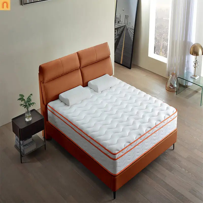 Mattress Hybrid Memory Foam Pocket Spring 10in Full Medium Firm