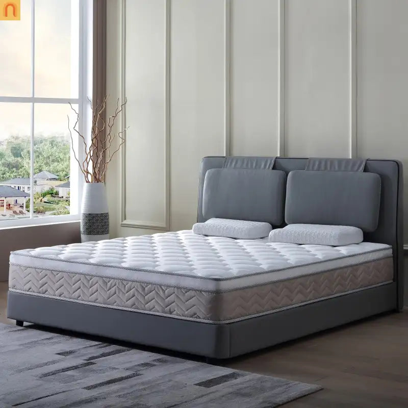 Mattress Hybrid Memory Foam Pocket Spring 12in Twin Medium Firm