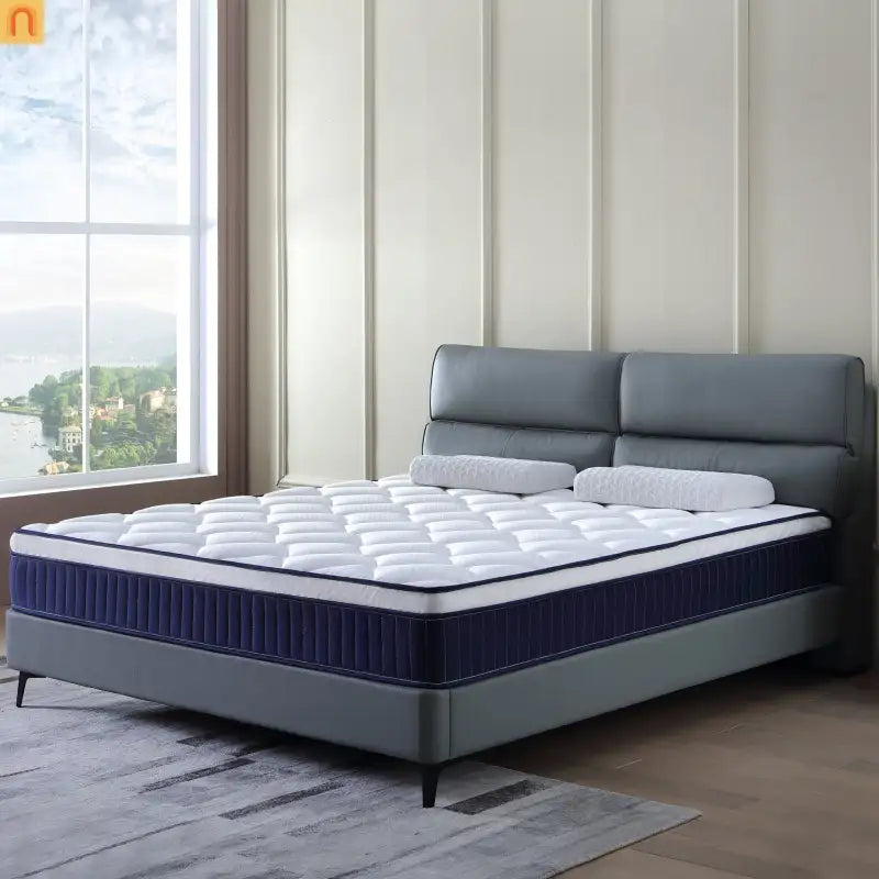 Mattress Hybrid Memory Foam Pocket Spring Medium Firm 10in Queen