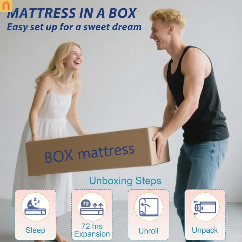 Mattress Hybrid Gel Memory Foam Pocket Spring 12in Queen Medium Firm