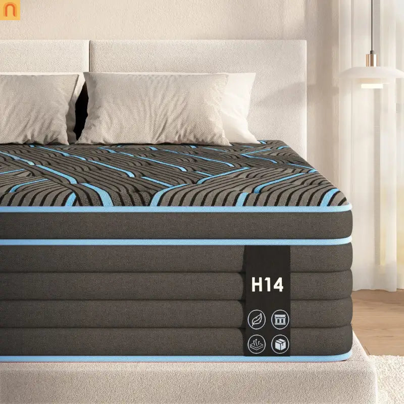 Hybrid Queen Mattress 12" Memory Foam Pocket Spring