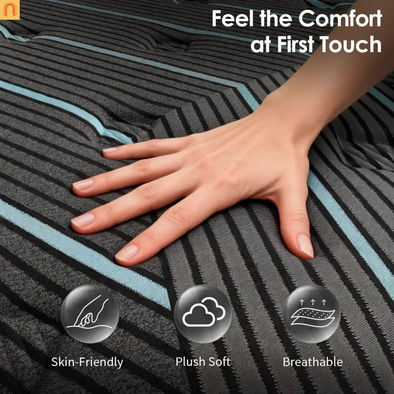 Hybrid Queen Mattress 12" Memory Foam Pocket Spring