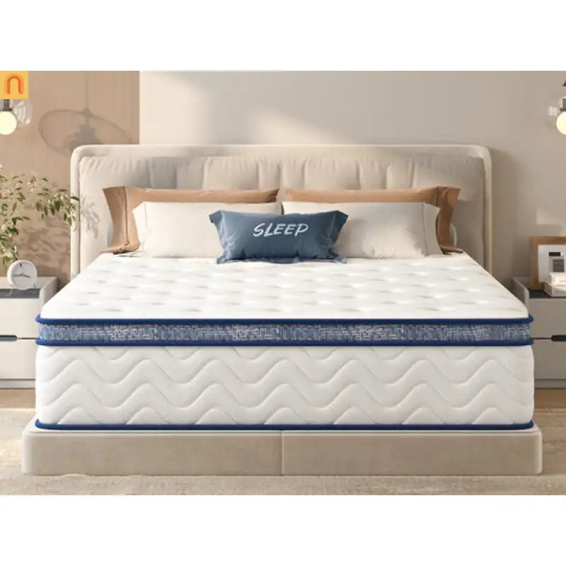 Hybrid Memory Foam Queen Mattress 12" Medium Firm