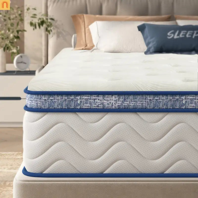 Hybrid Memory Foam Queen Mattress 12" Medium Firm