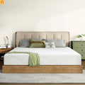 Mattress Memory Foam White King 12in Gel Cooling Layers