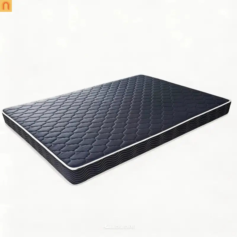 Mattress Foam Twin 6in Navy Blue Waterproof Quilted Cover