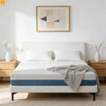 Mattress Memory Foam Copper Infused 7-Zone White 10in Queen Japan