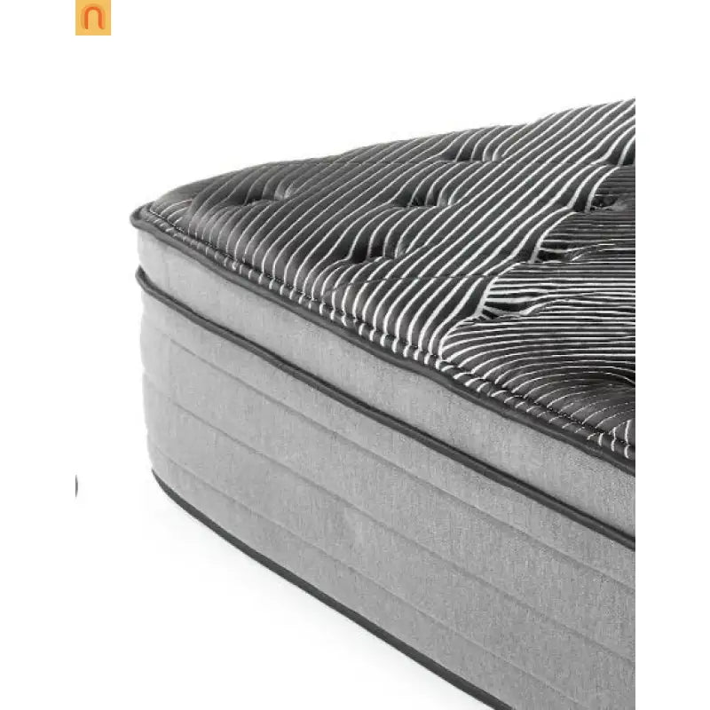 Mattress Hybrid Euro Top Ice Cover Copper Gel Plush 15in King USA
