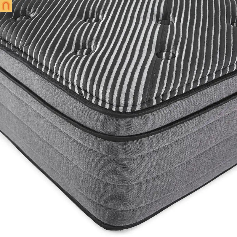 Mattress Hybrid Euro Top Ice Cover Copper Gel Plush 15in King USA