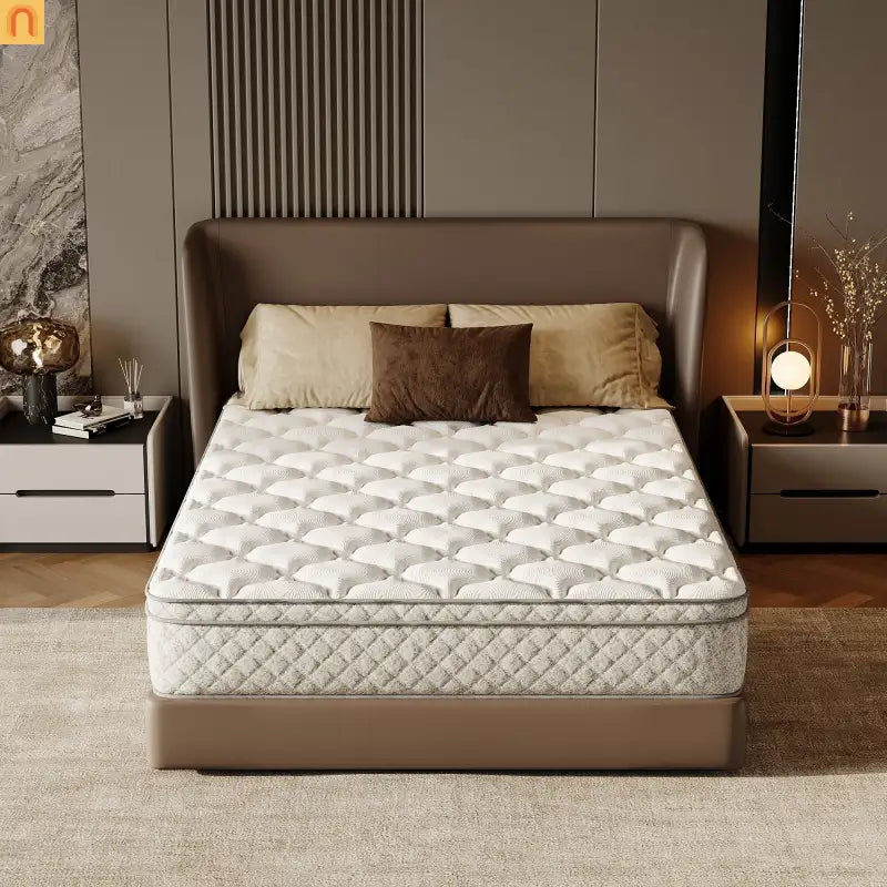 Mattress Hybrid Gel Memory Foam Pocket Springs Full 12in Medium Firm