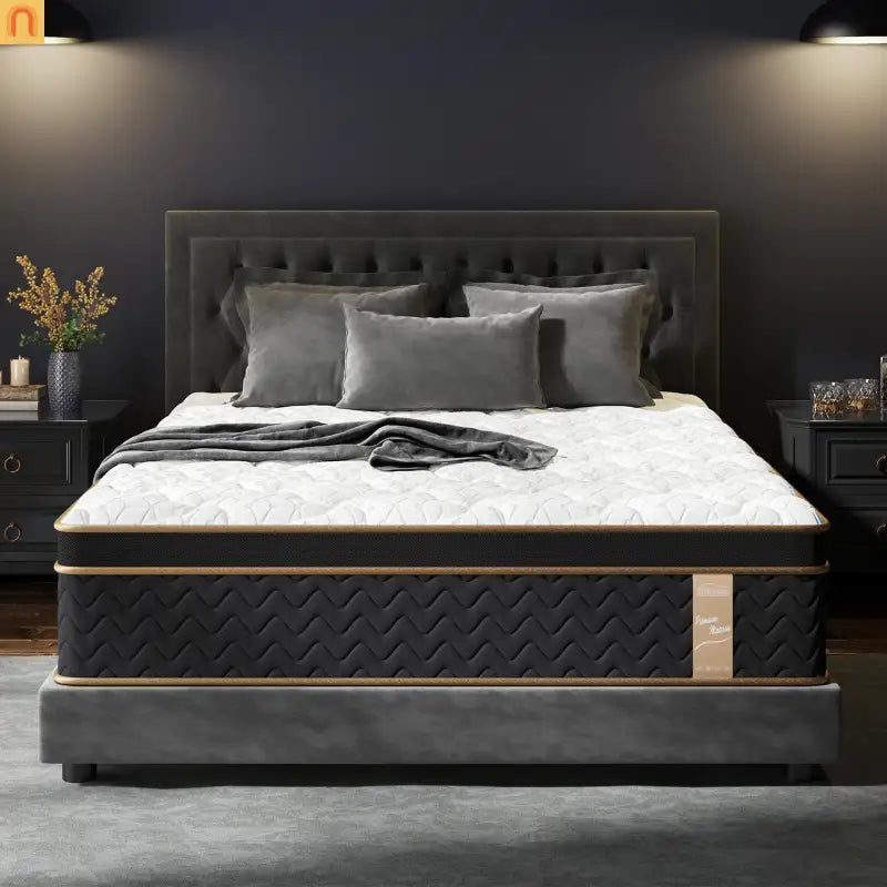 Hybrid Gel Memory Foam King Mattress 10in Pocket Springs