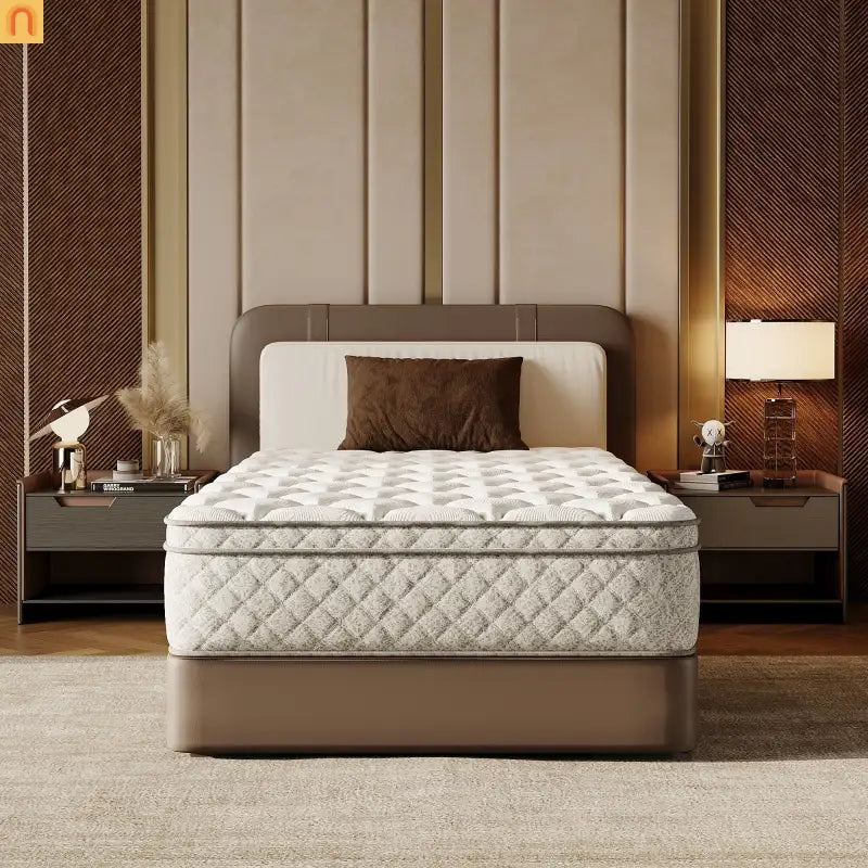 Mattress Hybrid Gel Memory Foam Pocket Springs Twin 12in Medium Firm