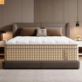 Mattress Hybrid Cooling Gel 7-Zone Pocket Springs Beige 14in Queen