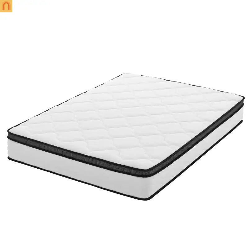 Mattress Hybrid Bamboo Cover Pocket Spring Queen 12in