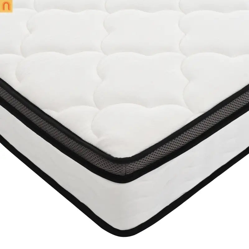 Mattress Hybrid Bamboo Cover Pocket Spring Queen 12in