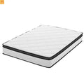 Mattress Hybrid Bamboo Cover Pocket Spring 10in Queen Medium Firm