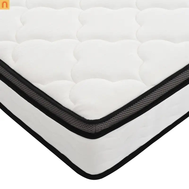 Mattress Hybrid Bamboo Cover Pocket Spring 10in Queen Medium Firm