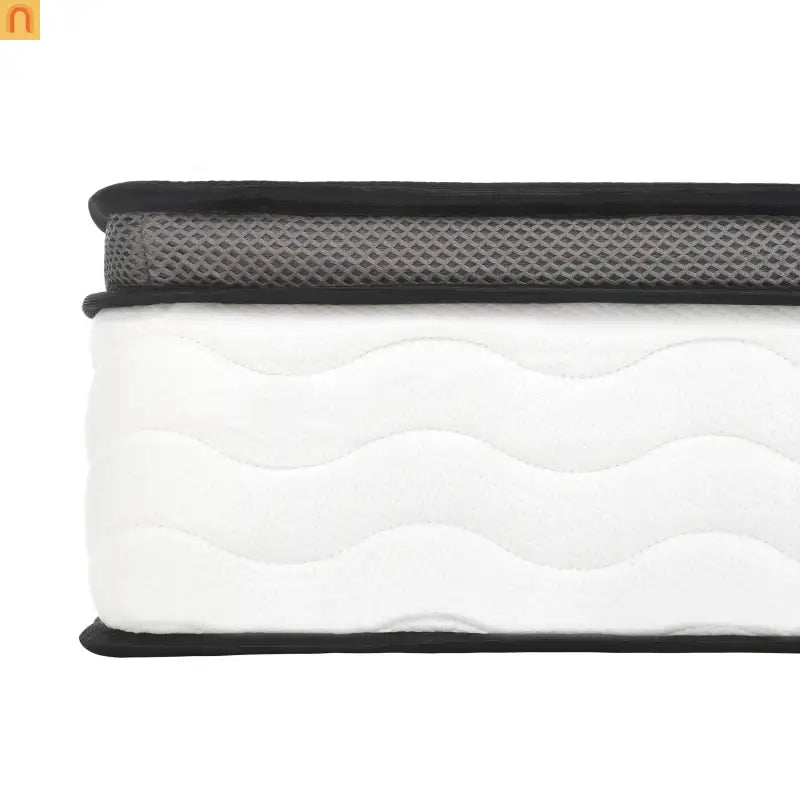 Mattress Hybrid Bamboo Cover Pocket Spring 10in Queen Medium Firm