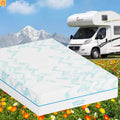 Mattress Gel Memory Foam Medium Firm 8in Short Queen RV