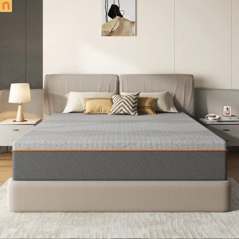 Mattress Memory Foam Green Tea Charcoal Cooling 12in King