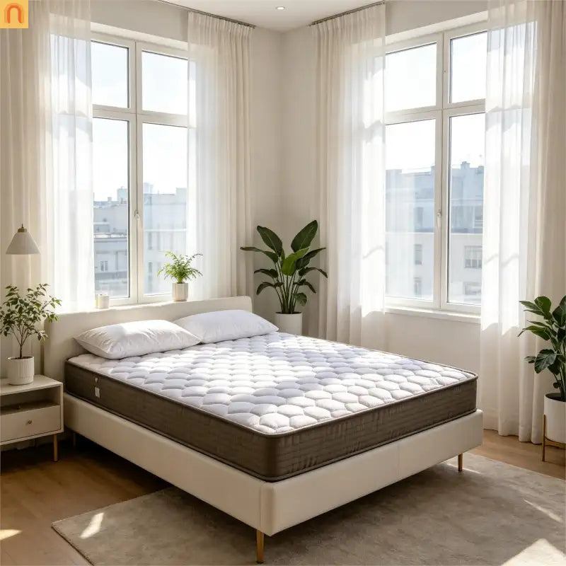 Mattress Twin Pocket Spring 6 Inch Medium Firm