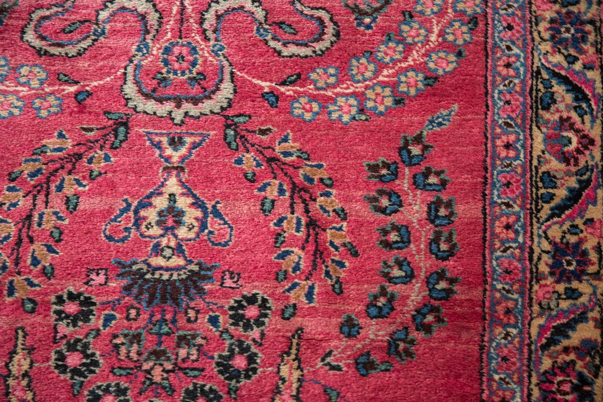 3.5x16 Vintage Meshed Rug Runner