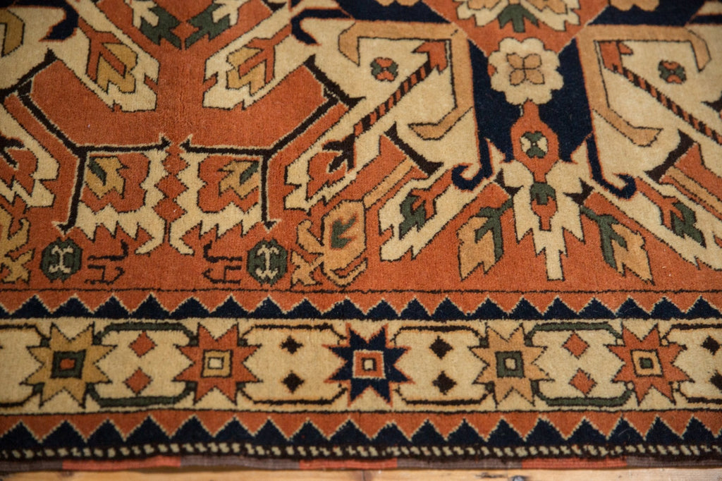 4x6 Vintage Romanian Kazak Design Rug