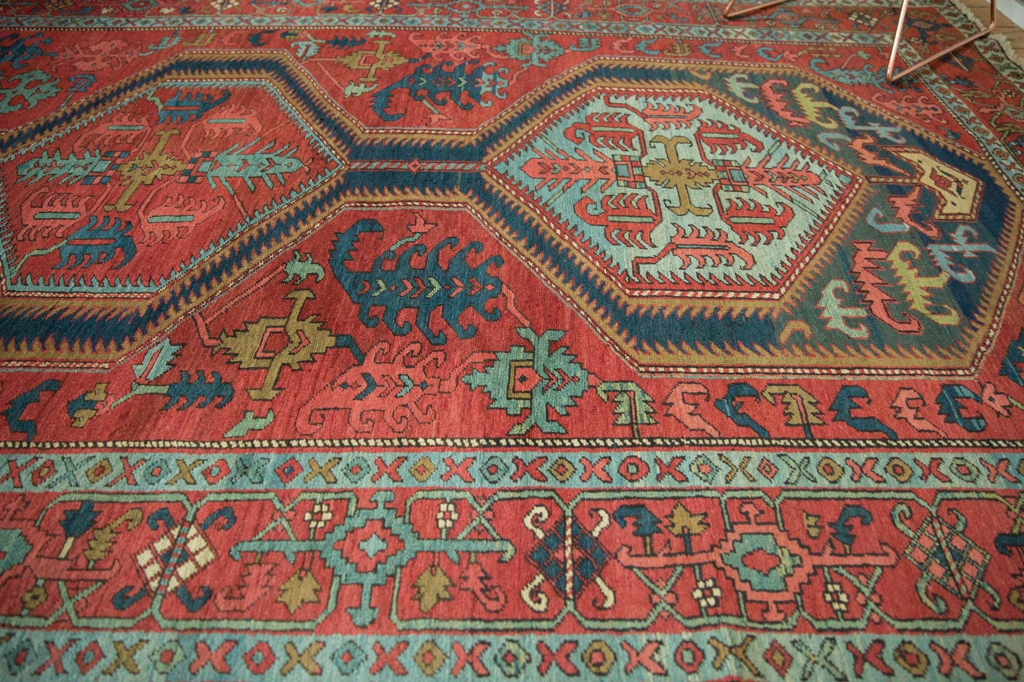 6.5x17.5 Antique Serapi Rug Runner