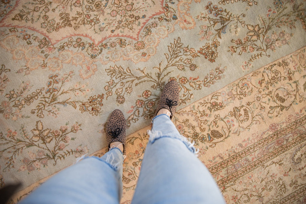 RESERVED 11.5x15 Vintage Tabriz Carpet