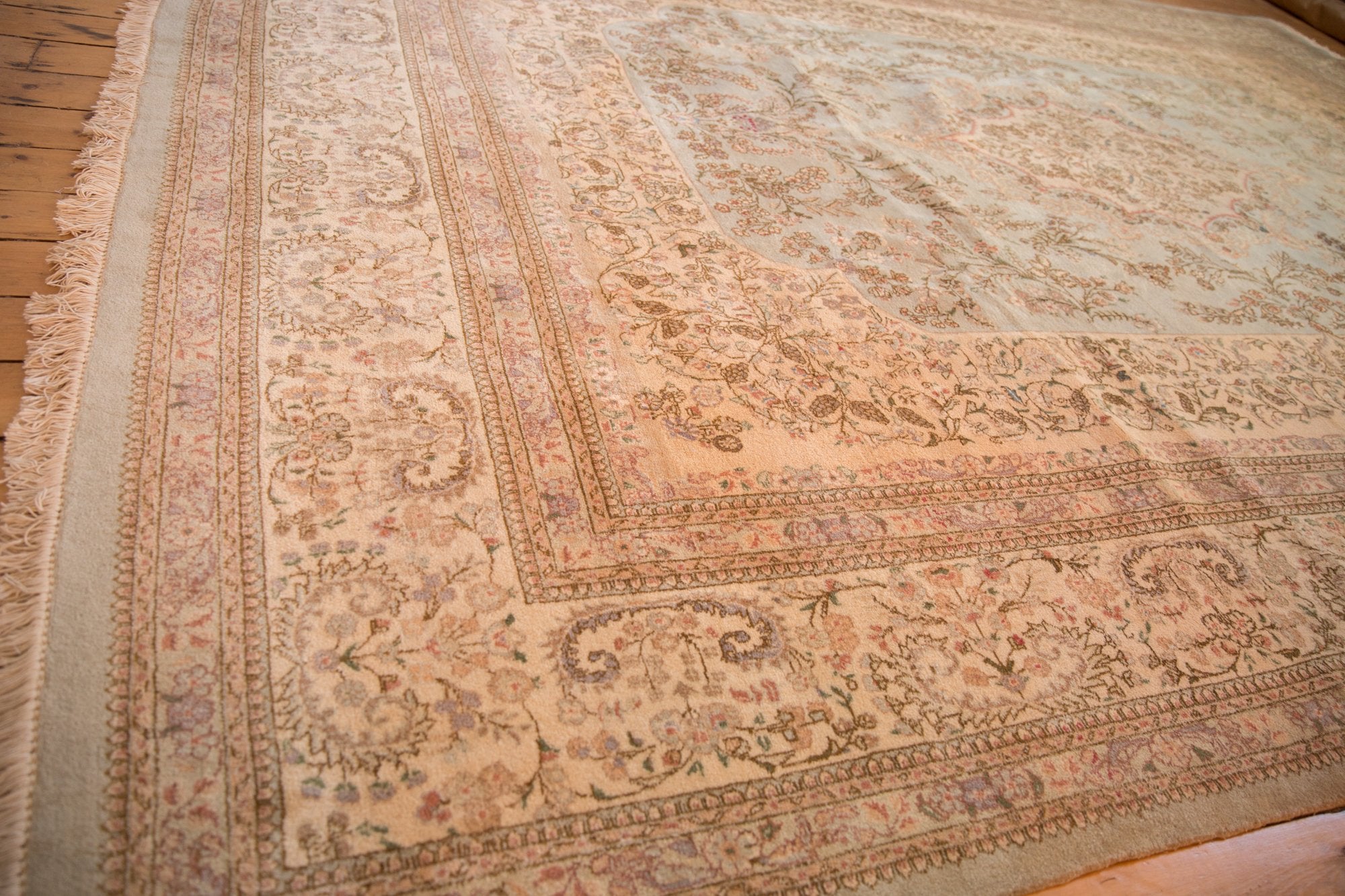 RESERVED 11.5x15 Vintage Tabriz Carpet