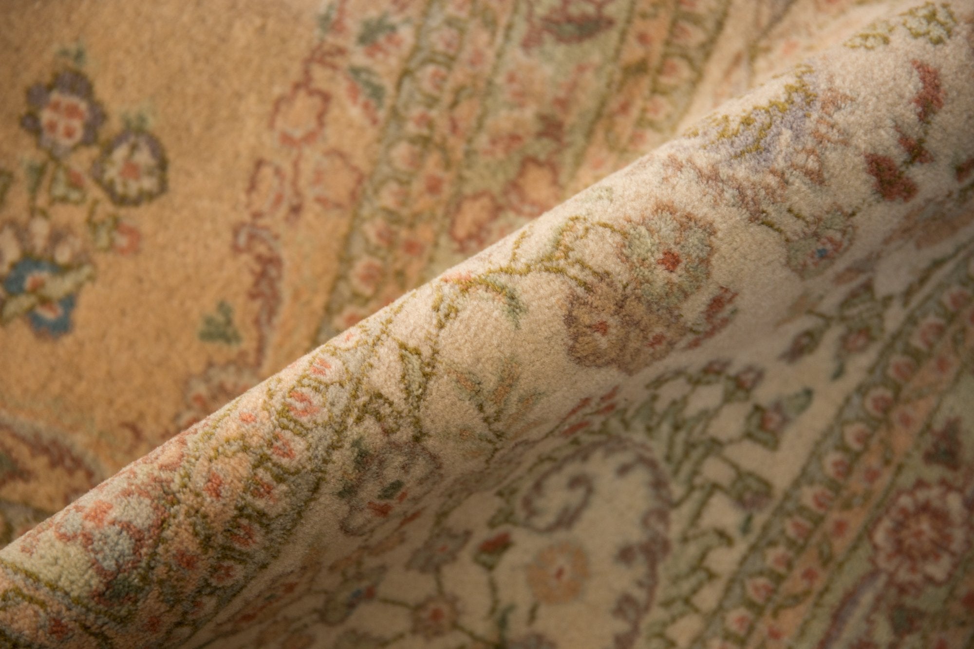 RESERVED 11.5x15 Vintage Tabriz Carpet
