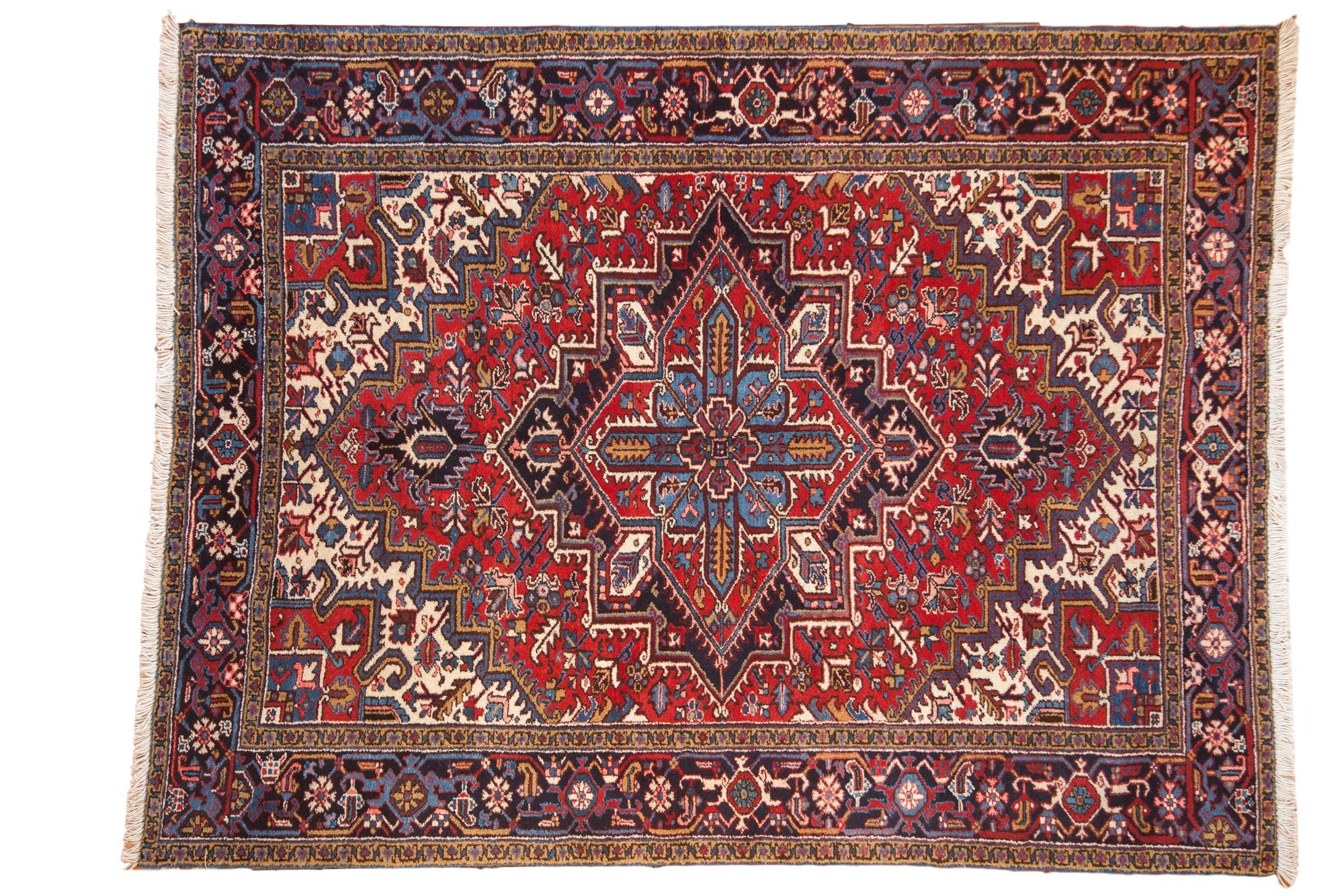 7x9 Vintage Mehrivan Carpet