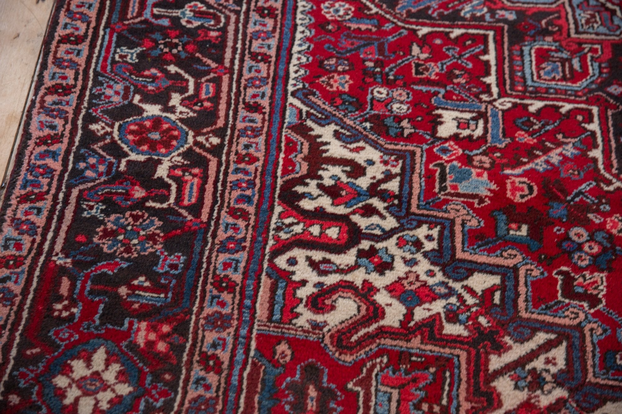 7x9.5 Vintage Mehrivan Carpet