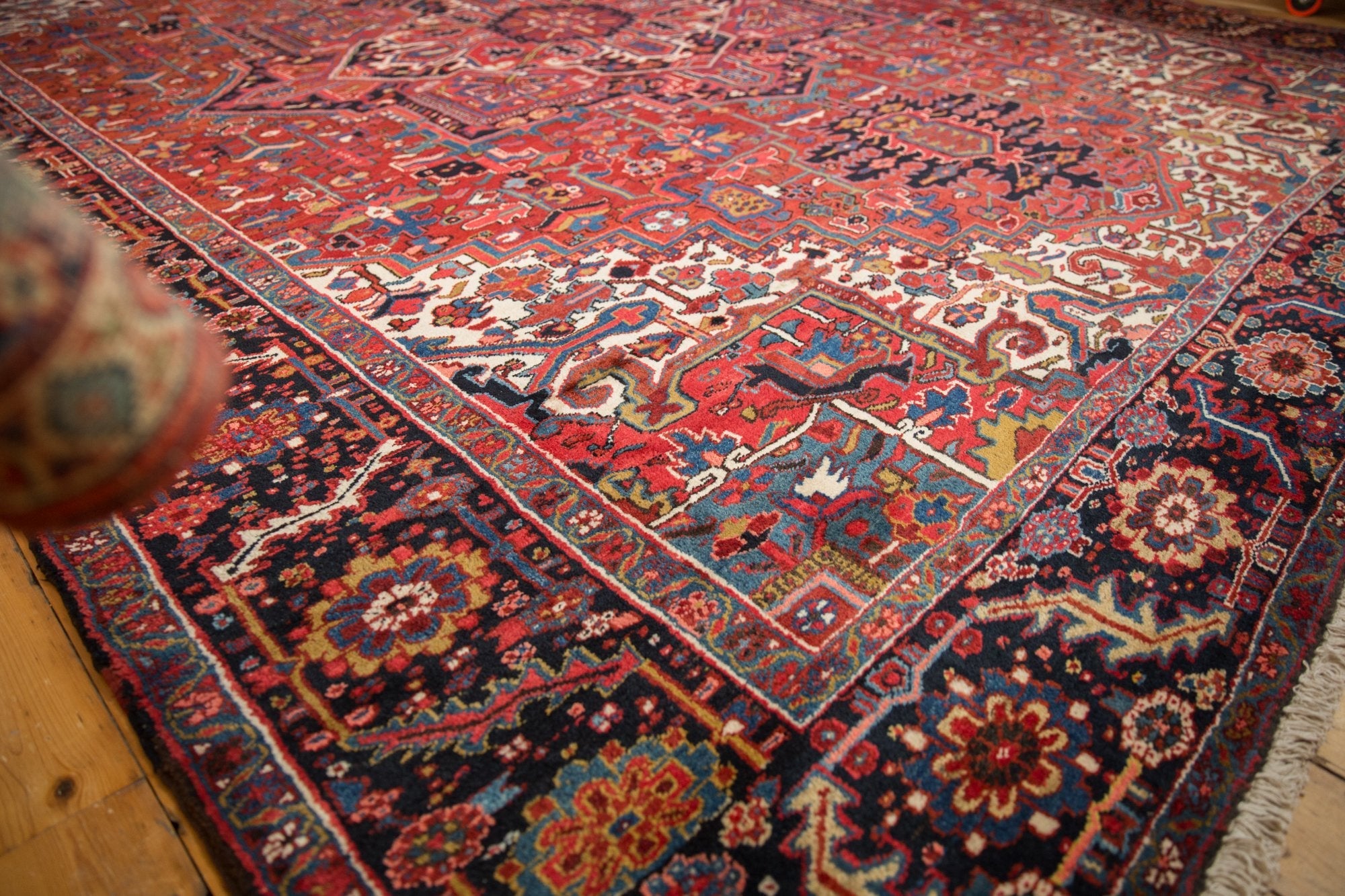 11x14.5 Vintage Heriz Carpet