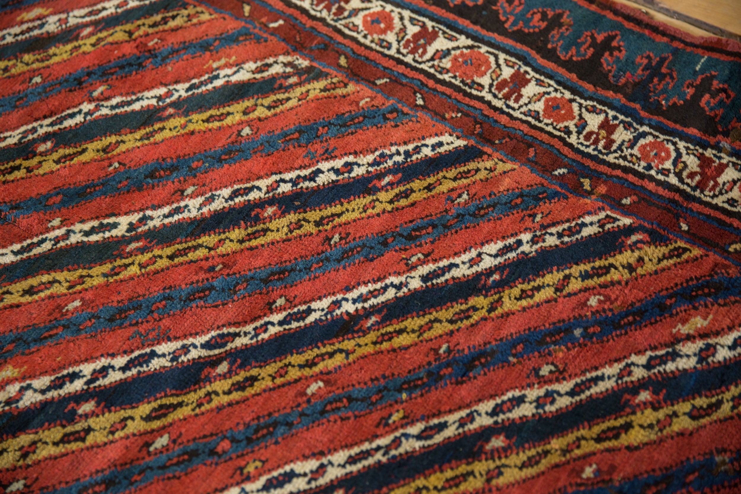 4x14 Antique Kurdish Rug Runner