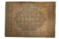 RESERVED 10x13.5 New Tea Washed Indian Soumac Design Carpet
