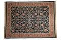9x12 Vintage Serapi Indian Soumac Design Carpet
