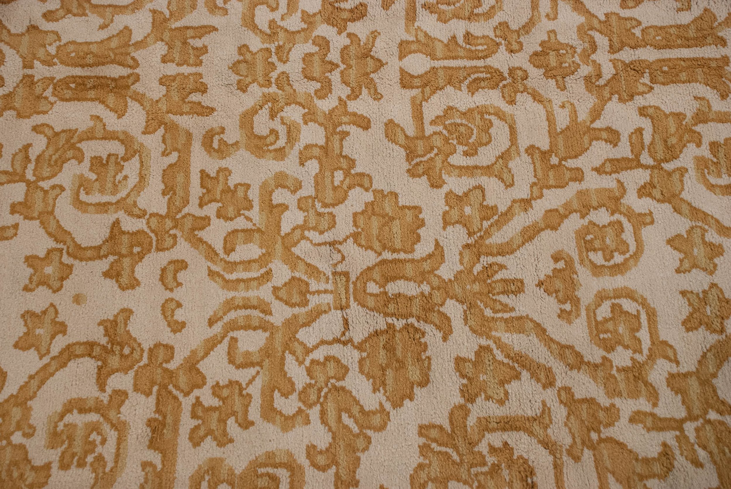 9x12 Vintage Spanish Arts And Crafts Design Carpet