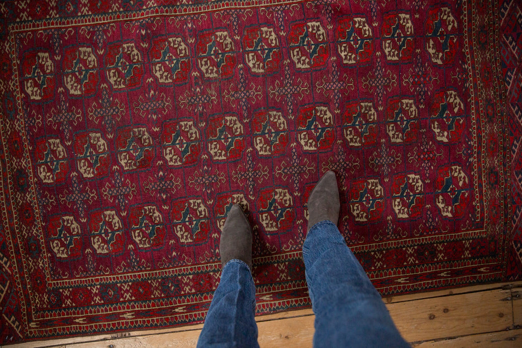 3.5x6 Vintage Tekke Rug