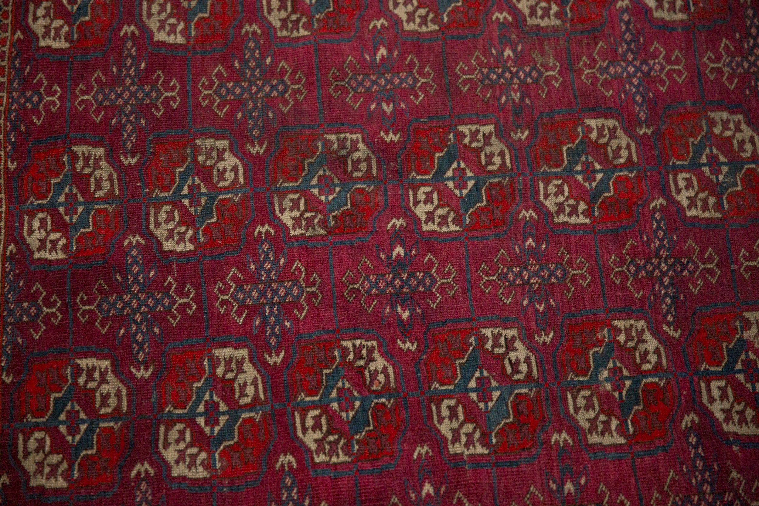 3.5x6 Vintage Tekke Rug