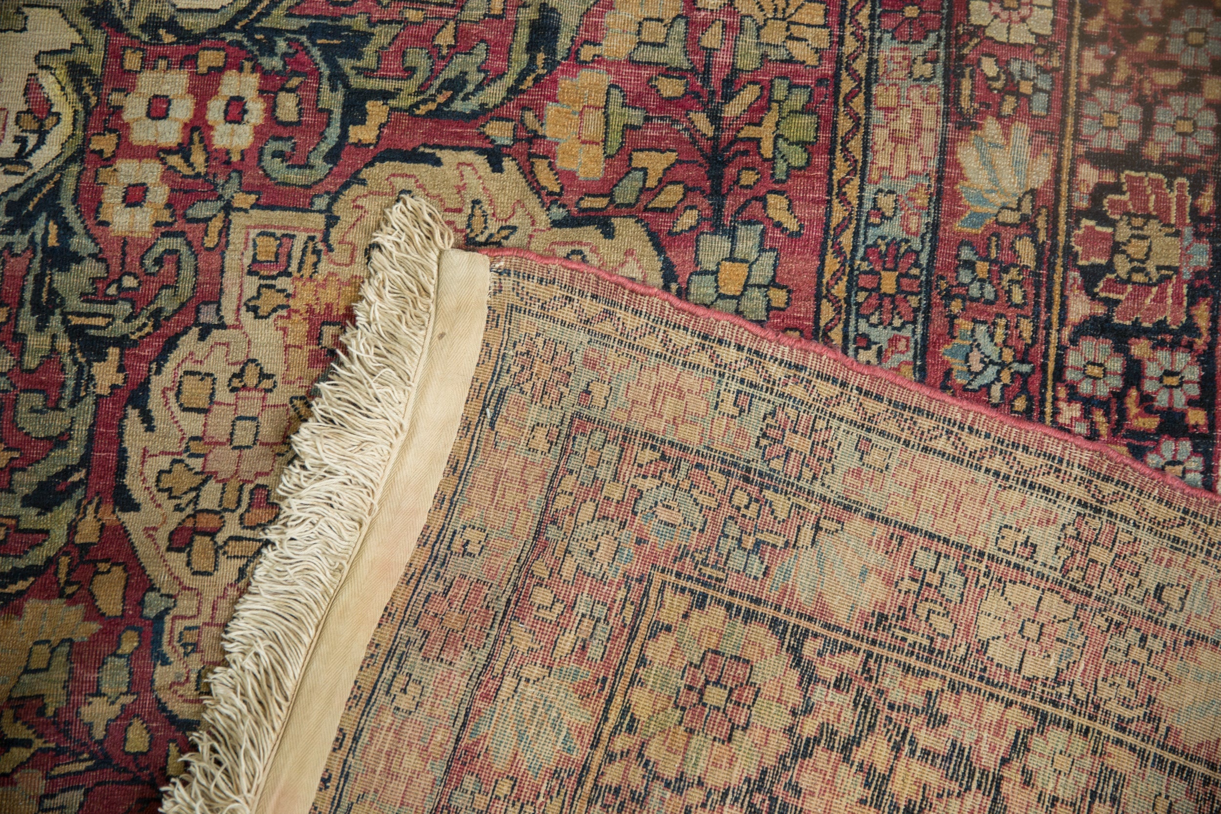 11x15 Antique Kermanshah Carpet