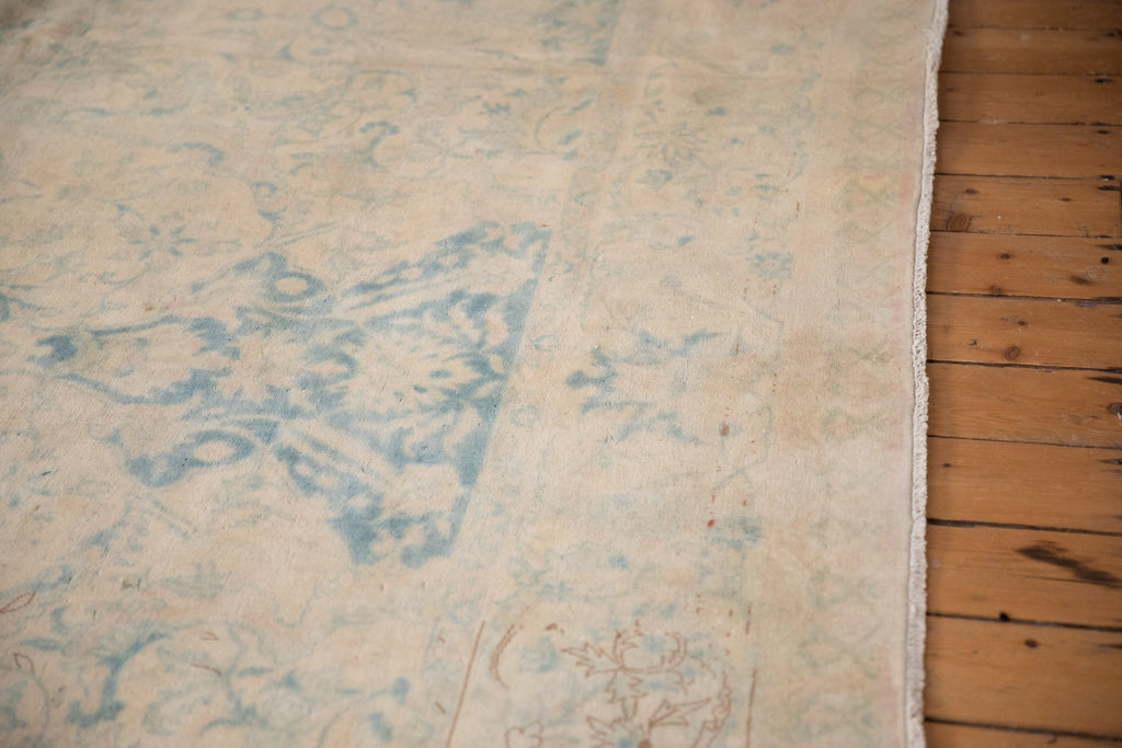 10x14 Vintage Distressed Bulgarian Polonaise Design Carpet