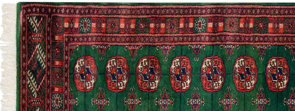 2.5x10 Vintage Fine Bokhara Rug Runner