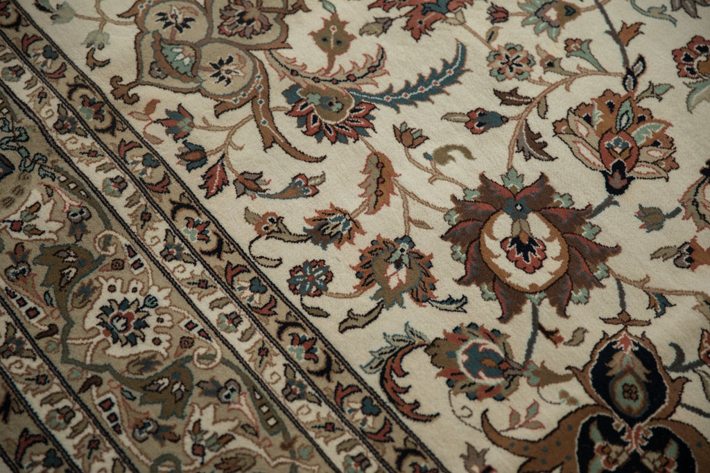 8x8 New Indian Isfahan Design Square Carpet