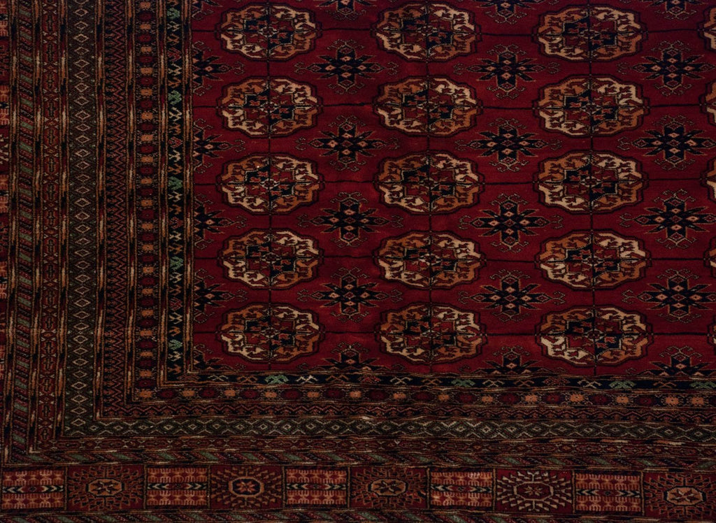 11x14 Vintage Fine Bokhara Carpet