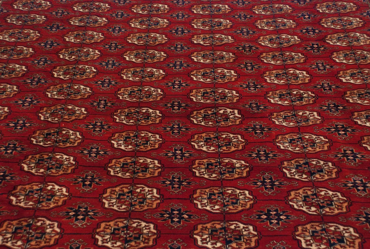 11x14 Vintage Fine Bokhara Carpet