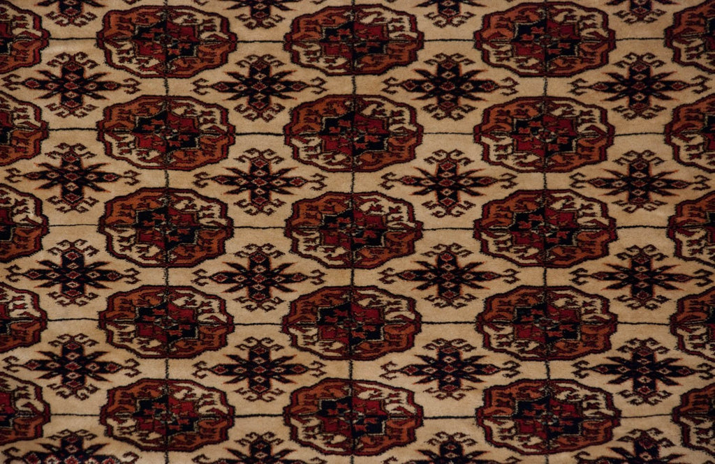 12x15.5 Vintage Fine Bokhara Carpet