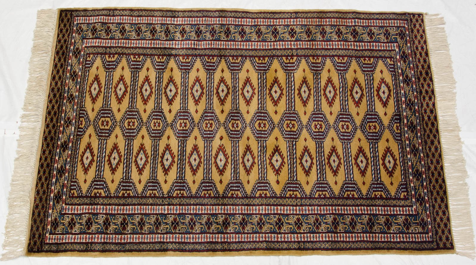 3x4.5 Vintage Fine Pakistani Turkmen Design Rug
