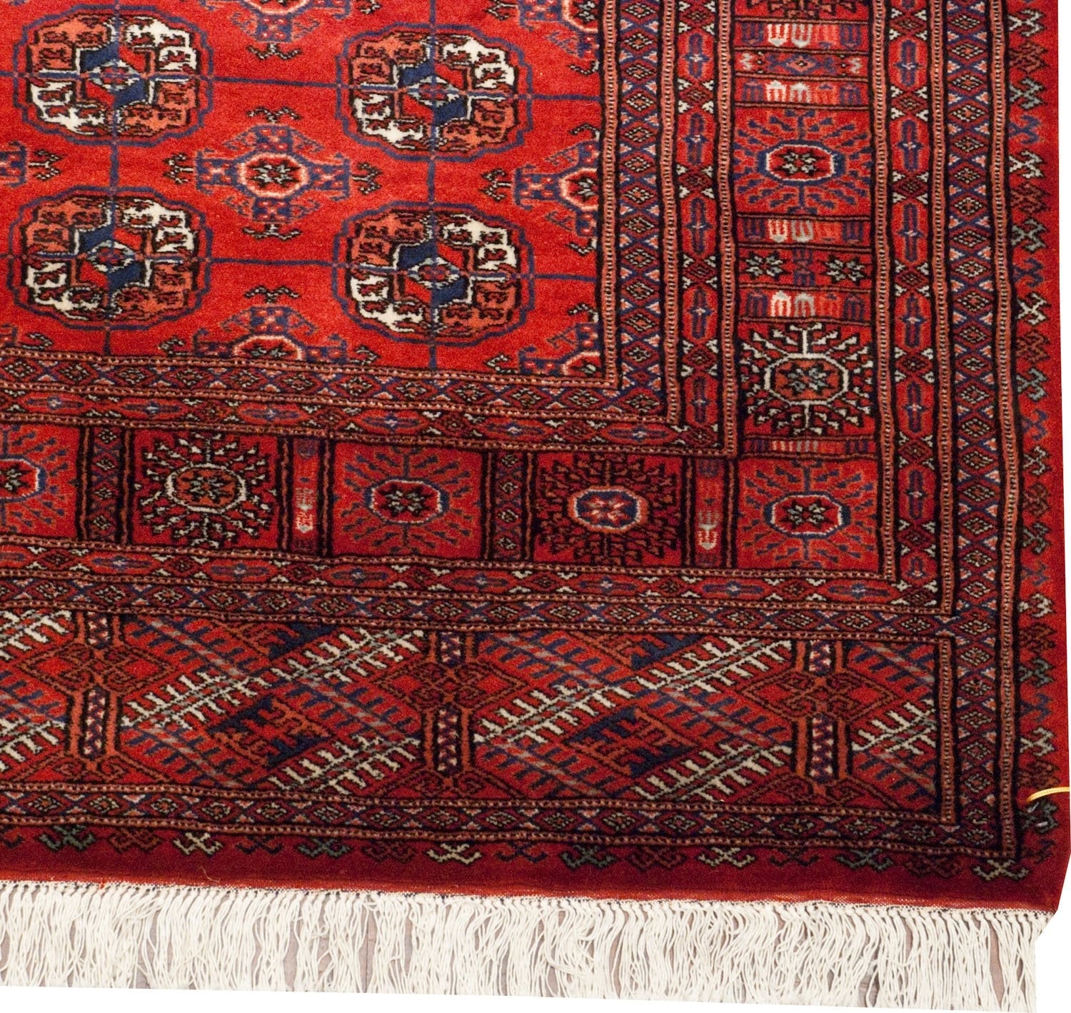 4.5x11 Vintage Fine Bokhara Rug Runner