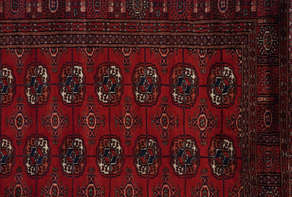 4.5x11 Vintage Fine Bokhara Rug Runner
